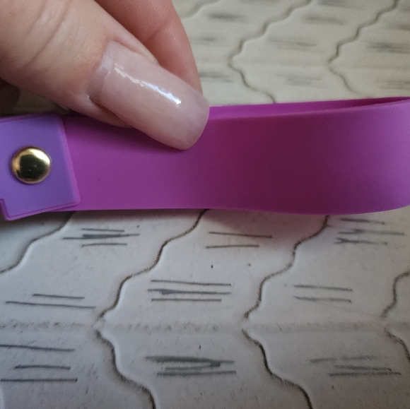 NWT Kawaii Sanrio Keychain Kuromi Keyring Wristlet strap - Picture 5 of 6